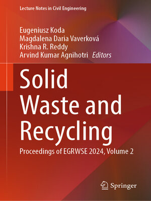 cover image of Solid Waste and Recycling